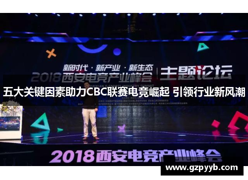 五大关键因素助力CBC联赛电竞崛起 引领行业新风潮